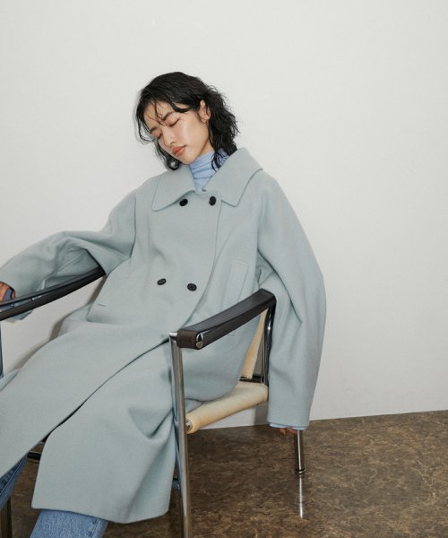ウールボンディングロングコート ウールボンディングロングコート J2848813265(22000円)