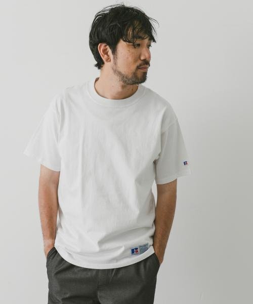 URBAN RESEARCH DOORS(アーバンリサーチドアーズ)/『別注』RUSSELL ATHLETIC×DOORS　USA Cotton Basic Tee/img07