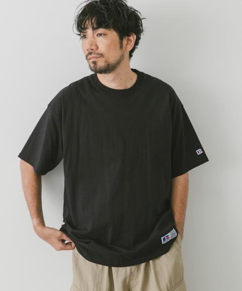 URBAN RESEARCH DOORS(アーバンリサーチドアーズ)/『別注』RUSSELL ATHLETIC×DOORS　USA Cotton Basic Tee/img22