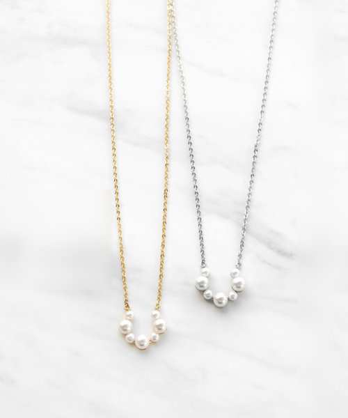 TOCCA(TOCCA)/FRILL PEARL HORSE SHOE NECKLACE ネックレス/img02
