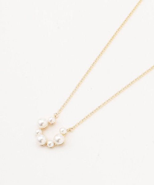 TOCCA(TOCCA)/FRILL PEARL HORSE SHOE NECKLACE ネックレス/img05