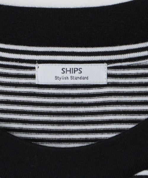 SHIPS MEN(シップス　メン)/SHIPS: 抗菌・防臭 NANO－FINE（R） ハイゲージ コットン ボーダー  Tシャツ/img17