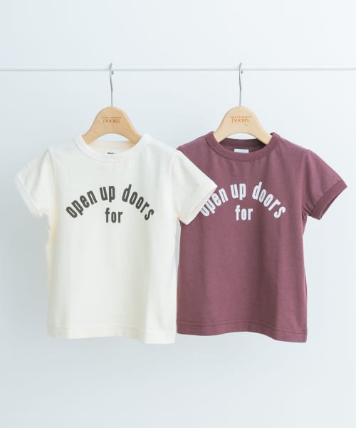 URBAN RESEARCH DOORS（Kids）(アーバンリサーチドアーズ（キッズ）)/『WEB/一部店舗限定サイズ』パイピングロゴTシャツ(KIDS)/img25