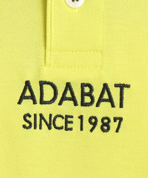 adabat(アダバット)/【UVカット／吸水速乾】ロゴデザイン 半袖ポロシャツ/img47