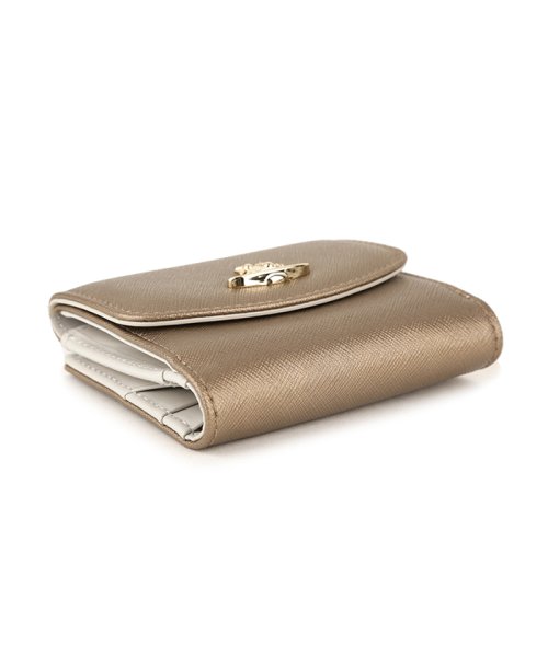 Vivienne Westwood ヴィヴィアン ウエストウッド 2つ折り財布 51150003 40565 R401 ゴールド Vivienne Westwood ウエストウッド 2つ折り財布 VICTORIA GOLD