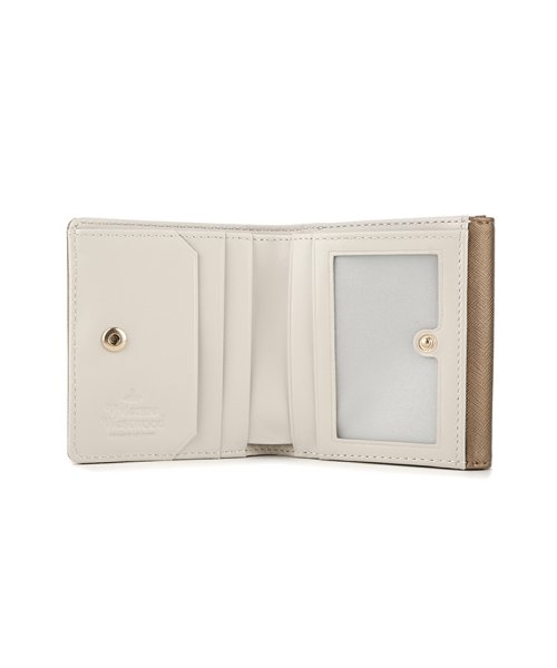 Vivienne Westwood ヴィヴィアン ウエストウッド 2つ折り財布 51150003 40565 R401 ゴールド Vivienne Westwood ウエストウッド 2つ折り財布 VICTORIA GOLD