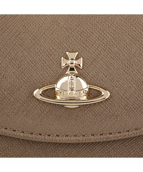 Vivienne Westwood ヴィヴィアン ウエストウッド 2つ折り財布 51150003 40565 R401 ゴールド Vivienne Westwood ウエストウッド 2つ折り財布 VICTORIA GOLD