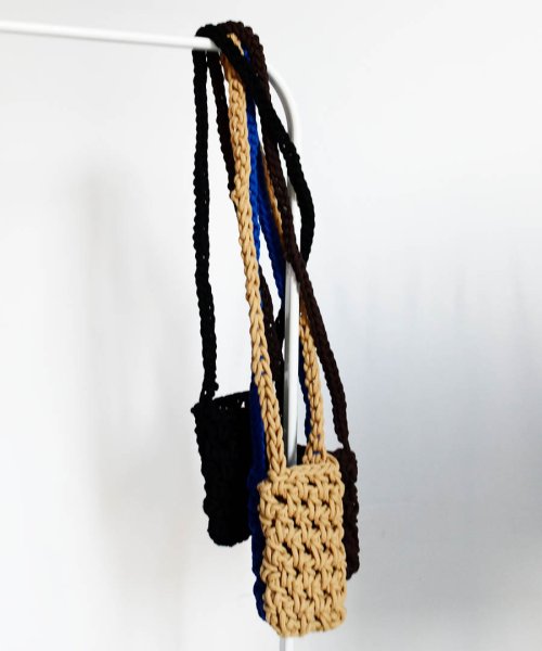 ARGO TOKYO(アルゴトウキョウ)/Mesh Knitting Smartphone Shoulder Bag 26151 メッシュ編みスマホショルダーバッグ　スマホ―バッグ　ショルダーバッグ　メ/img07