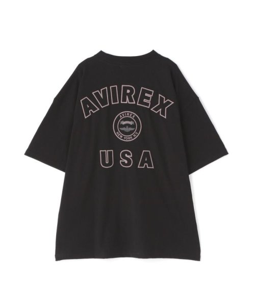 AVIREX(AVIREX)/VARSITY LOGO T－SHIRT/バーシティーロゴティーシャツ/img09
