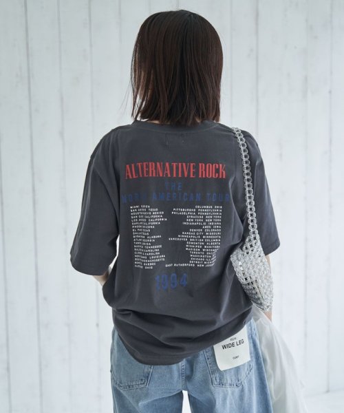 coen(coen)/ヴィンテージライクツアーロゴTシャツ/img23