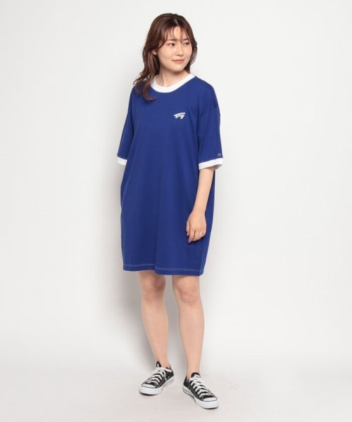 TOMMY JEANS(トミージーンズ)/ロゴリンガーTシャツワンピース/img04