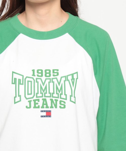 TOMMY JEANS(トミージーンズ)/ラグランロゴ T シャツワンピース/img08