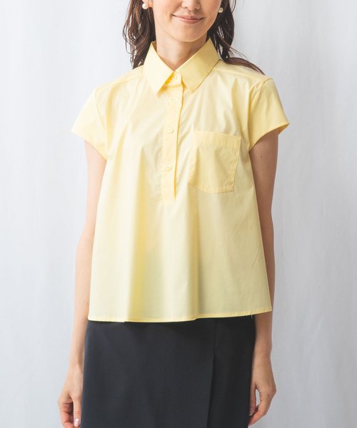 NARA CAMICIE(ナラカミーチェ)/ポケット付き半袖シャツ/img02