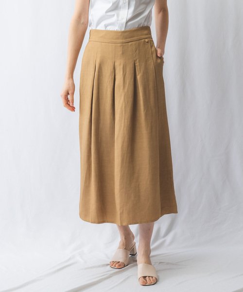 NARA CAMICIE(ナラカミーチェ)/ラップスカート風パンツ/img01