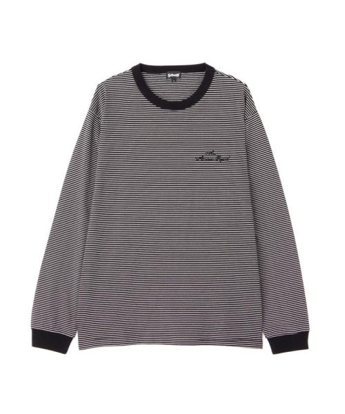 Schott(ショット)/直営限定/BLIND STRIPE LS T－SHIRT/ブラインドストライプ ロングTシャツ/img08