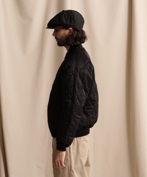 Schott(ショット)/WEB LIMITED/ONIONQUILTED JACKET OVALCHENILLE LOGO/オーバルシニールオニオンキルトジャケット/img03