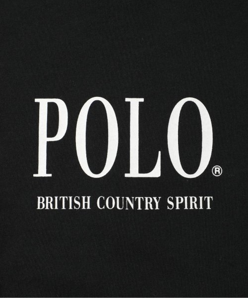 POLO BCS(ポロ　ビーシーエス)/◎別注コラボアイテム◎【POLO BCS / ポロ・ビーシーエス】USコットン オーバーサイズ POLO ロゴプリントT ユニセックス 半袖 クルーネック/img07