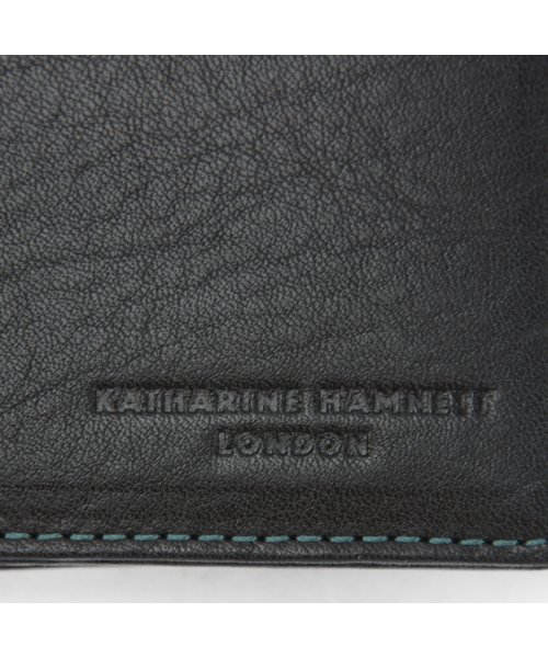 KATHARINE HAMNETT(キャサリン ハムネット)/キャサリンハムネット 二つ折り財布 メンズ レディース レザー 本革 ボックス型小銭入れ ミネラル KATHARINE HAMNETT 90－50701/img13