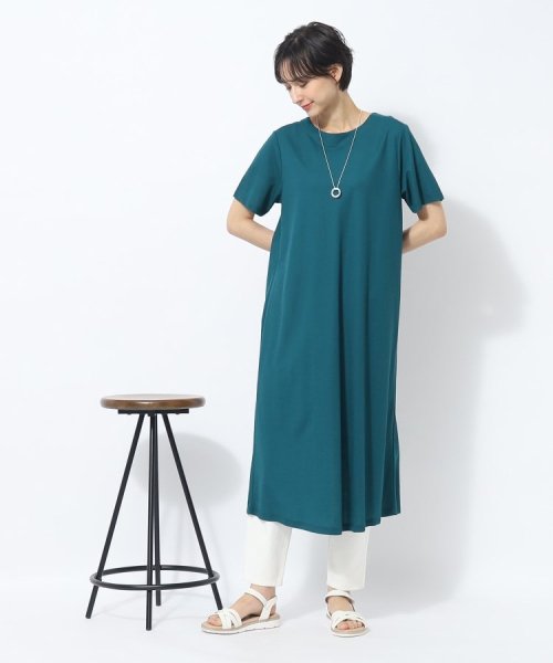 SHOO・LA・RUE(シューラルー)/【1枚着でも】体型カバーも叶う AラインTシャツワンピース/img07