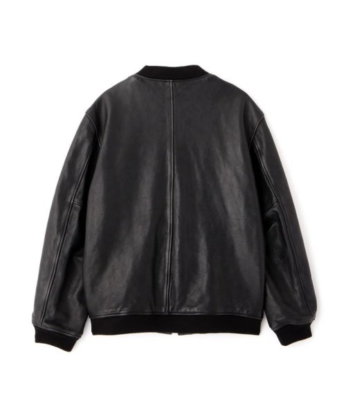 LEATHER JACKET BOWERY/レザージャケット バワリー MA－1 