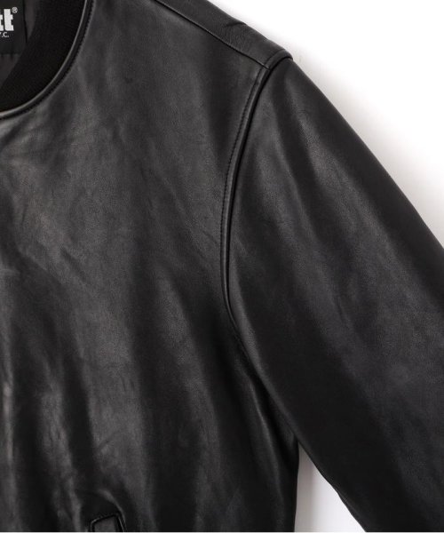 LEATHER JACKET BOWERY/レザージャケット バワリー MA－1 