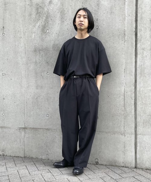 COMME CA ISM MENS(コムサイズム（メンズ）)/★ＴＶドラマ着用商品★  【WEB限定】 ビッグシルエット クルーネックＴシャツ/img38