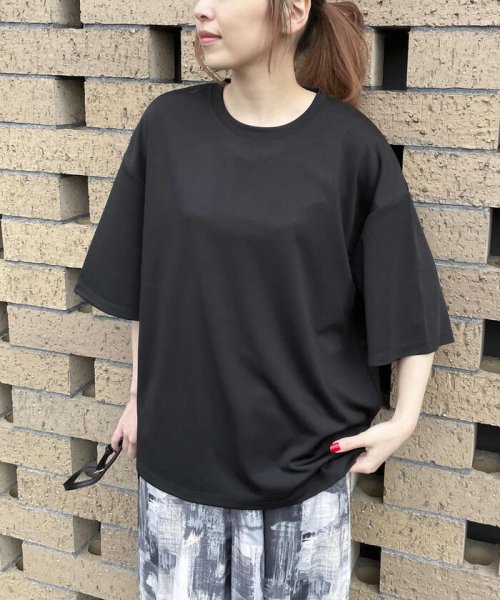 COMME CA ISM MENS(コムサイズム（メンズ）)/★ＴＶドラマ着用商品★  【WEB限定】 ビッグシルエット クルーネックＴシャツ/img45