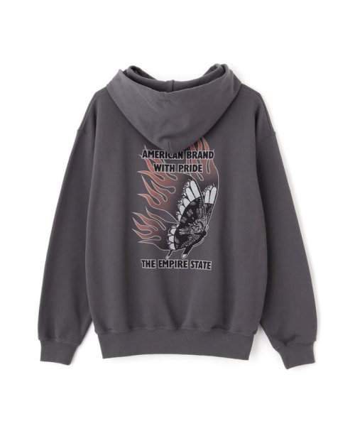 Schott(ショット)/HOODED SWEAT FIRE BUTTERFLY/ファイアーバタフライ パーカー/img27