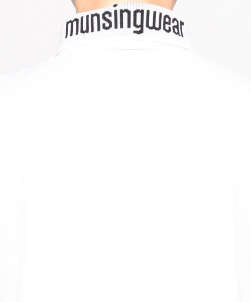 Munsingwear(マンシングウェア)/【ENVOY|3Colors Penguin Logo】SUNSCREEN襟ロゴワンポイントノースリーブシャツ/img04
