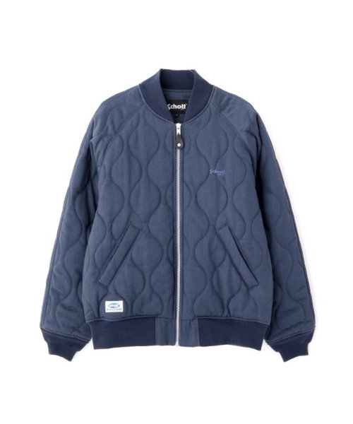 Schott(ショット)/WEB LIMITED/ONIONQUILTED JACKET OVALCHENILLE LOGO/オーバルシニールオニオンキルトジャケット/img21