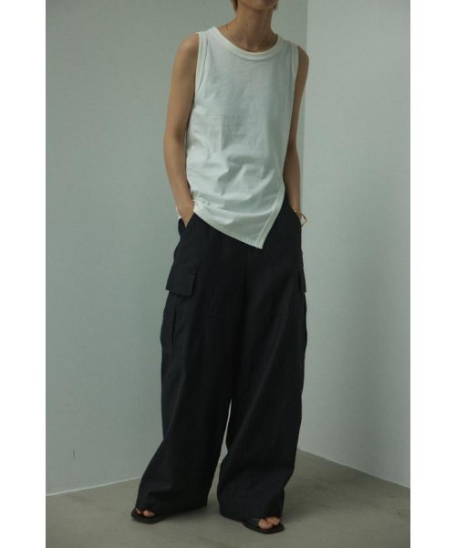 BLACK BY MOUSSY(ブラックバイマウジー)/wide military pants/img11