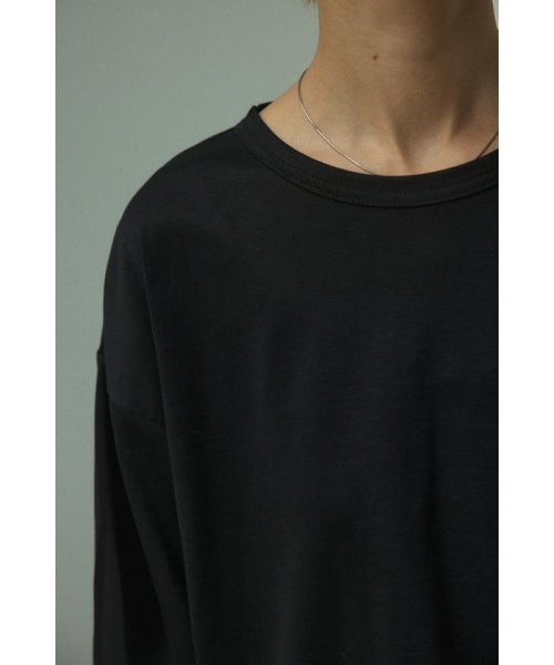 BLACK BY MOUSSY(ブラックバイマウジー)/half sleeve loose t－shirt/img06