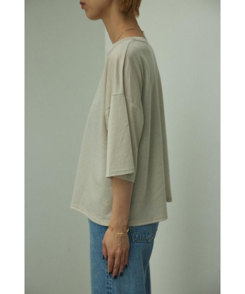 BLACK BY MOUSSY(ブラックバイマウジー)/half sleeve loose t－shirt/img22