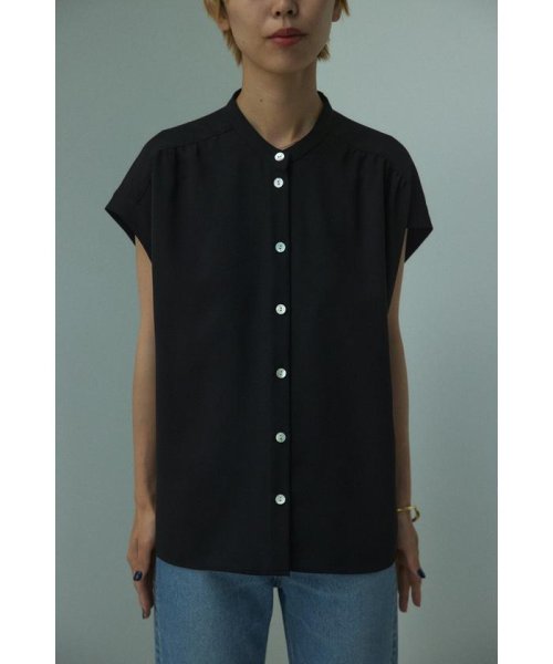 BLACK BY MOUSSY(ブラックバイマウジー)/gather shirt/img10