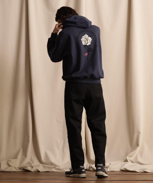 Schott(ショット)/WEB LIMITED/HOODED SWEAT DOLLER ROSE/ダラーローズ パーカー/img10