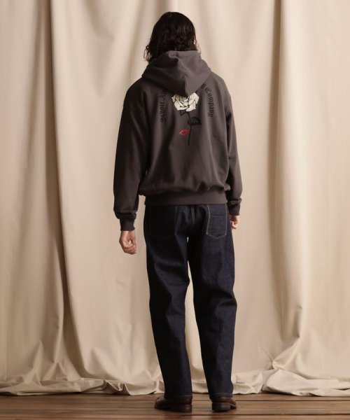 Schott(ショット)/WEB LIMITED/HOODED SWEAT DOLLER ROSE/ダラーローズ パーカー/img24