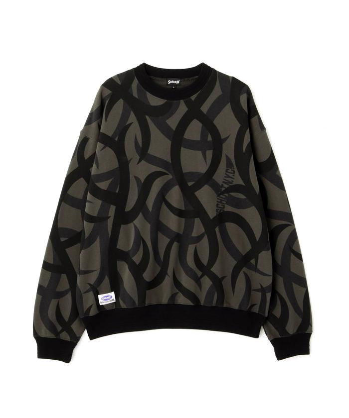 WEB LIMITED/TRIBAL CAMO SWEAT/トライバルカモ スウェット(505401603