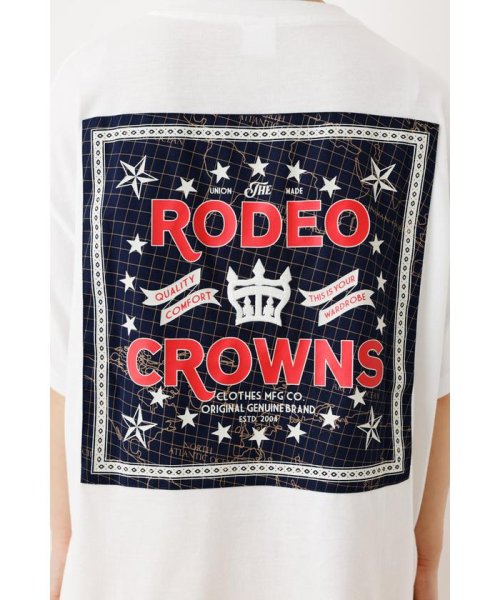 RODEO CROWNS WIDE BOWL(ロデオクラウンズワイドボウル)/レトロバンダナパッチTシャツ/img08