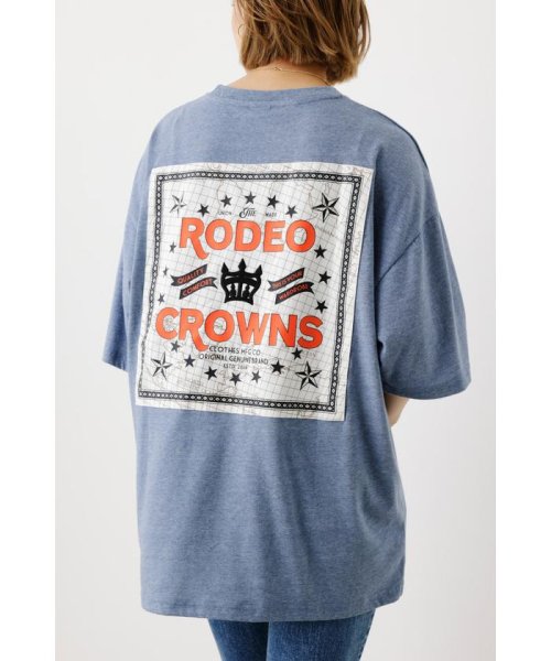 RODEO CROWNS WIDE BOWL(ロデオクラウンズワイドボウル)/レトロバンダナパッチTシャツ/img15