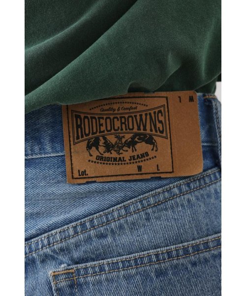 RODEO CROWNS WIDE BOWL(ロデオクラウンズワイドボウル)/V／L デニムショートパンツ/img12