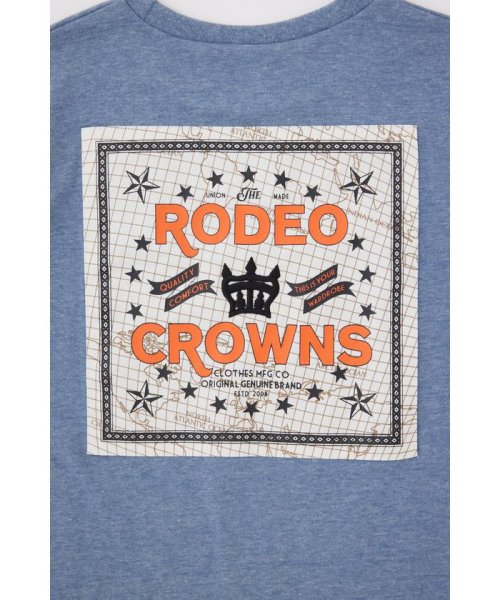 RODEO CROWNS WIDE BOWL(ロデオクラウンズワイドボウル)/キッズ レトロバンダナパッチTシャツ/img08