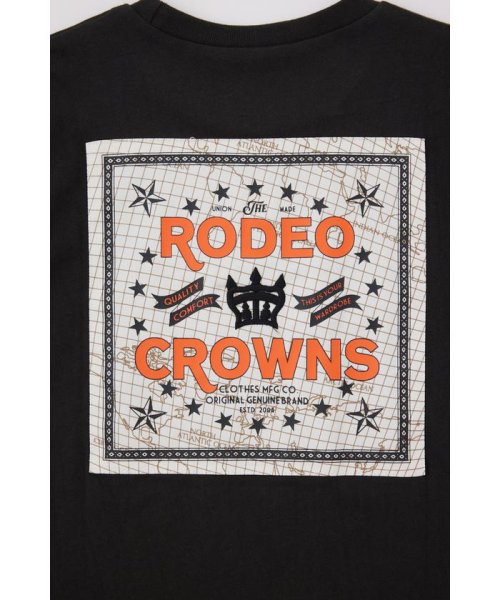 RODEO CROWNS WIDE BOWL(ロデオクラウンズワイドボウル)/キッズ レトロバンダナパッチTシャツ/img10
