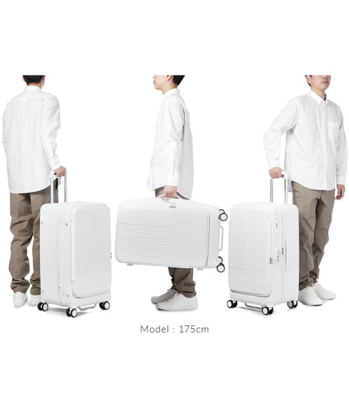 innovator(イノベーター)/2年保証 イノベーター スーツケース Mサイズ Lサイズ 75L フロントオープン 静音 innovator INV650DOR キャリーケース キャリーバッグ/img06