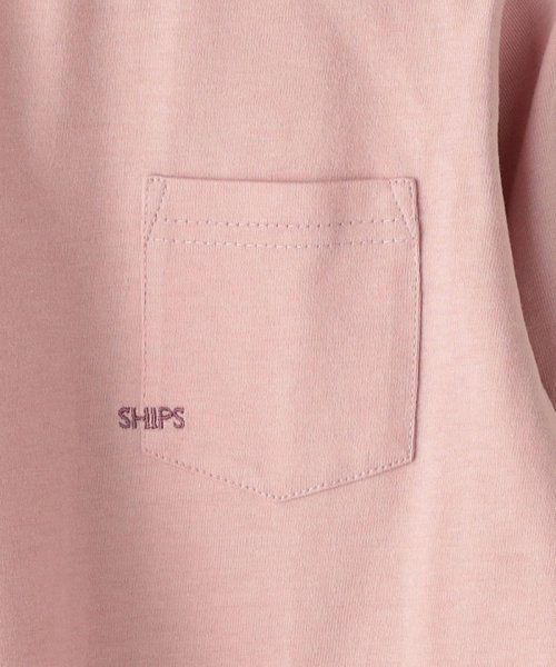 SHIPS KIDS(シップスキッズ)/*SHIPS KIDS:100～160cm / ＜家族おそろい＞SHIPS マイクロロゴ ロングスリーブ TEE/img60