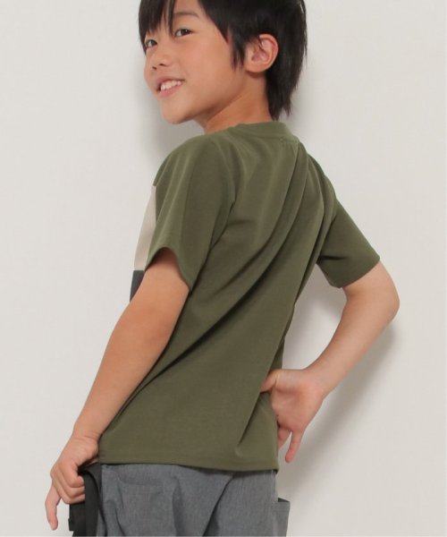 ikka kids(イッカ　キッズ)/【接触冷感／吸水速乾】横切り替えTシャツ（120〜160cm）【親子おそろい】/img18