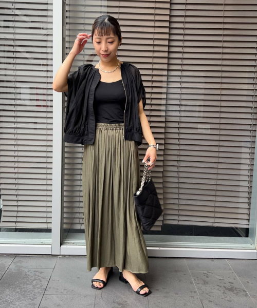 3個セット・送料無料 URBAN RESEARCH 割繊ラップギャザースカーチョ