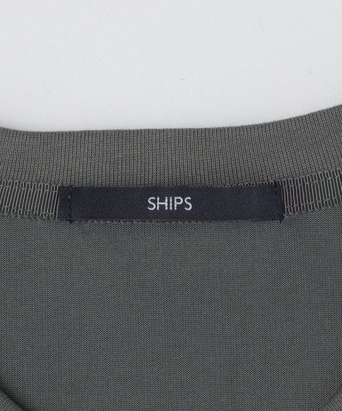 SHIPS MEN(シップス　メン)/SHIPS:〈接触冷感〉 ICE PACK NYLON クルーネック Tシャツ/img37