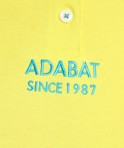 adabat(アダバット)/【UVカット／吸水速乾】ロゴデザイン 半袖ポロシャツ/img45