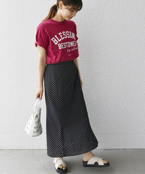 SHIPS any WOMEN(シップス　エニィ　ウィメン)/【SHIPS any別注】THE KNiTS:〈洗濯機可能〉カレッジ ロゴ &刺繍 TEE/img36