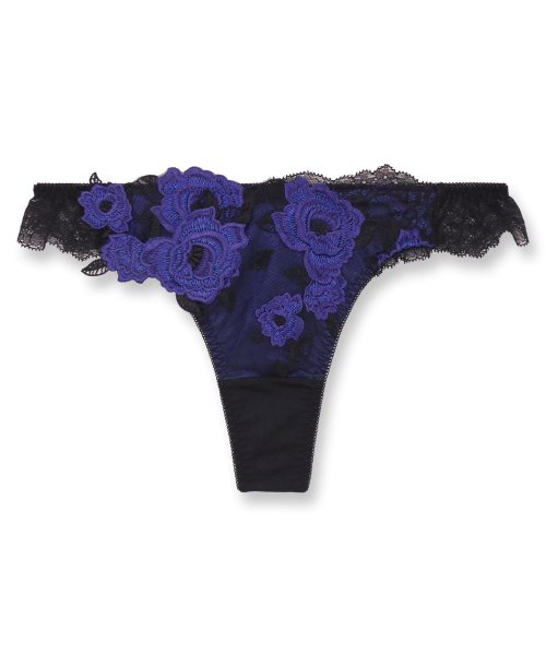 fran de lingerie(フランデランジェリー)/ゴージャス薔薇刺繍フェミニンヒップに 「グレースイストグランデ タンガ」 Tバック タンガ/img11